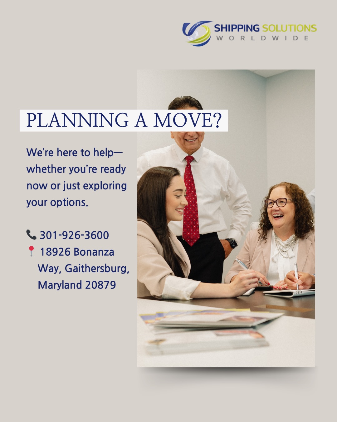 International moving company Baltimore